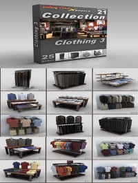 DigitalXModels - 3D Model Collection - Volume 21: CLOTHING 3