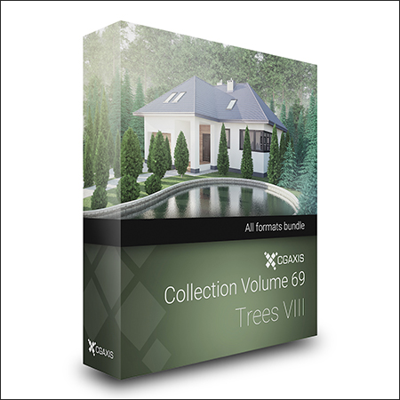 CGAxis Models Volume 69 Trees VIII