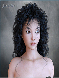 Julia Hair for G3 and G8 Daz by RPublishing