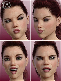 A Popular Girl - Morph Dial Expressions for Teen Josie 8