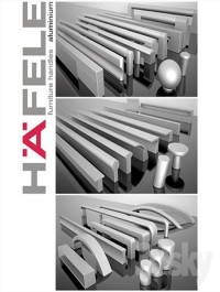 Hafele handles Aluminium