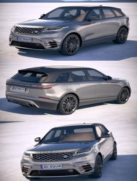 Land Rover Range Rover Velar 2018 3D Model