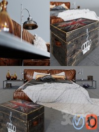 Bed Illini in loft