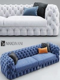 Sofa MaxDivani AUTOGRAFO Tufted