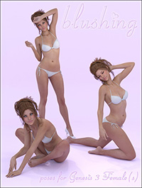 Blushing Poses for Genesis 3 Female(s)