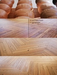 4K Materials: Wood Flooring Vol.02