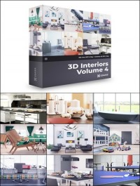 CGAxis 3D Interiors Collection Volume 4