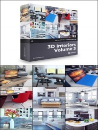CGAxis 3D Interiors Collection Volume 3