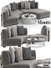 Minotti Florida sofa set 1