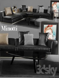 Minotti Powell Sofa