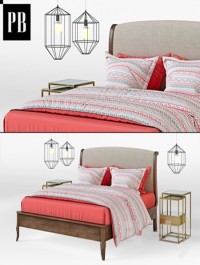 POTTERY BARN Calistoga Bed