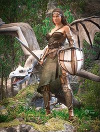 Dragon Guard Outfit for Genesis 8 Female(s)