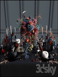 Tableware "Halloween"