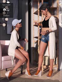 dForce Sunny Days Outfit for Genesis 8 Female(s)