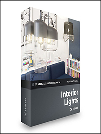 CGAxis Interior Lights 3D Models Collection – Volume 114