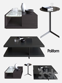 POLIFORM COFFEE TABLES BRISTOL & CLASS & BABA