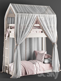 RH Cole House Bunk Bed