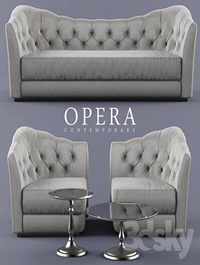 Sofas, chairs, tables opera BUTTERFLY