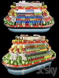 Refrigerating hill Bonnetneve Amphi Loggia long