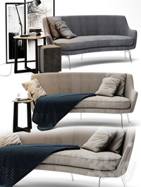 Flexform Guscio Sofa