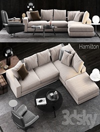 Minotti Hamilton Sofa