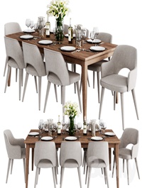 Coco Republic Dinning Set