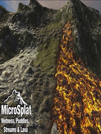 MicroSplat Puddles, Streams, Lava & Wetness
