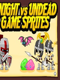 Knight vs Undead Game Sprites