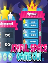 Joyful Space Game GUI