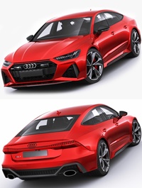 Audi RS7 Sportback 2020 3D model