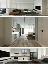 3D Interior Apartment Scene By DoanGiang