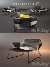 Moroso tropicalia chaise longue