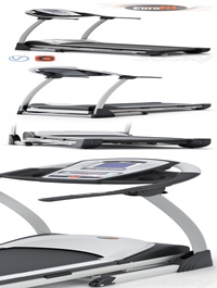 The Pacifica fitness treadmill from Eurofit