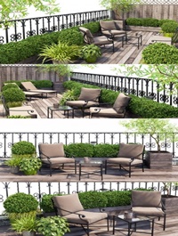 Terrace balcony penthouse