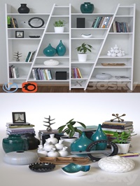Delta Composition Shelving Unit