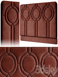 Fusion velvet headboard