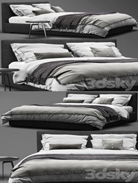 Meridiani Stone Plus Bed
