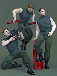 CDI Poses for Dain 8 and Genesis 8 Male