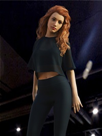 dForce H&C Sportswear Outfits for Genesis 8 Female(s)