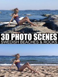 3D Photo Scenes Swedish Beaches And Rocks