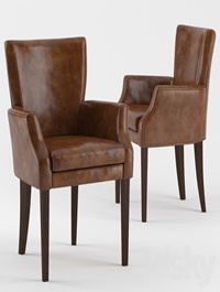 B & B Leather Armchair