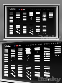 Collection moldings and baseboards Orac Decor (59 profiles)