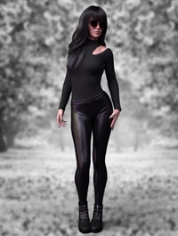 X-Fashion Turtleneck Outfit for Genesis 8 Female(s)