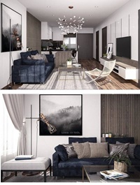 Livingroom Scene By HoangLong