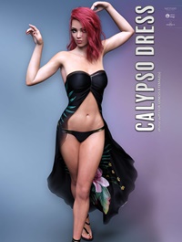dForce Calypso Dress for Genesis 8 Females