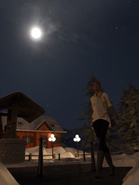 Orestes Iray HDRI Skydomes Winter Moon