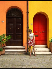 Street Vignettes Calle Pintada