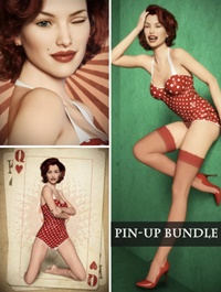Pinup Backgrounds, Poses and Expressions