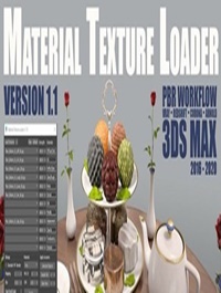 Material Texture Loader v1.3: 3ds Max script for PBR texturing workflow
