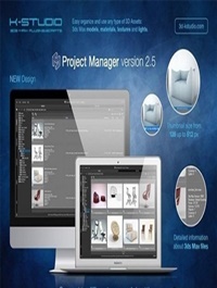 3d-kstudio Project Manager v3.08.74 for 3ds Max 2014 - 2020